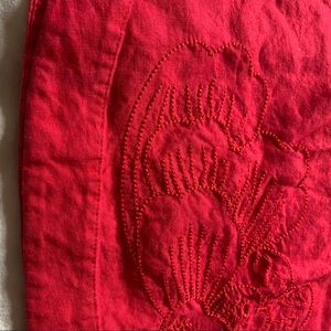 red cotton top *worn once